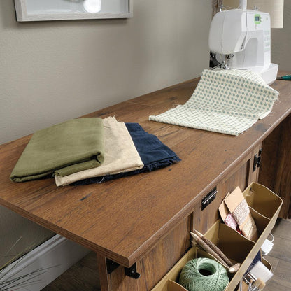 Miscellaneous Storage Craft & Hobby Storage, Vintage Oak finish