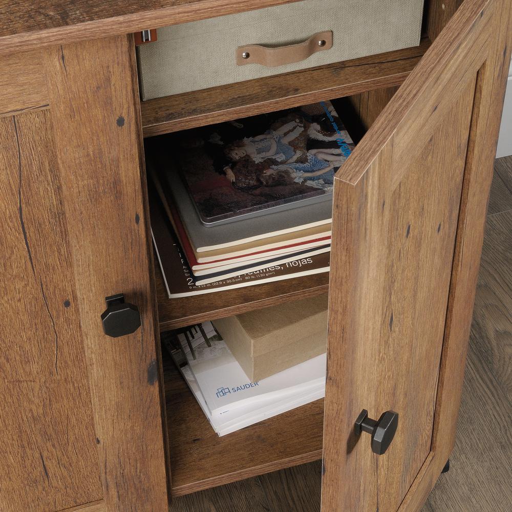 Miscellaneous Storage Craft & Hobby Storage, Vintage Oak finish