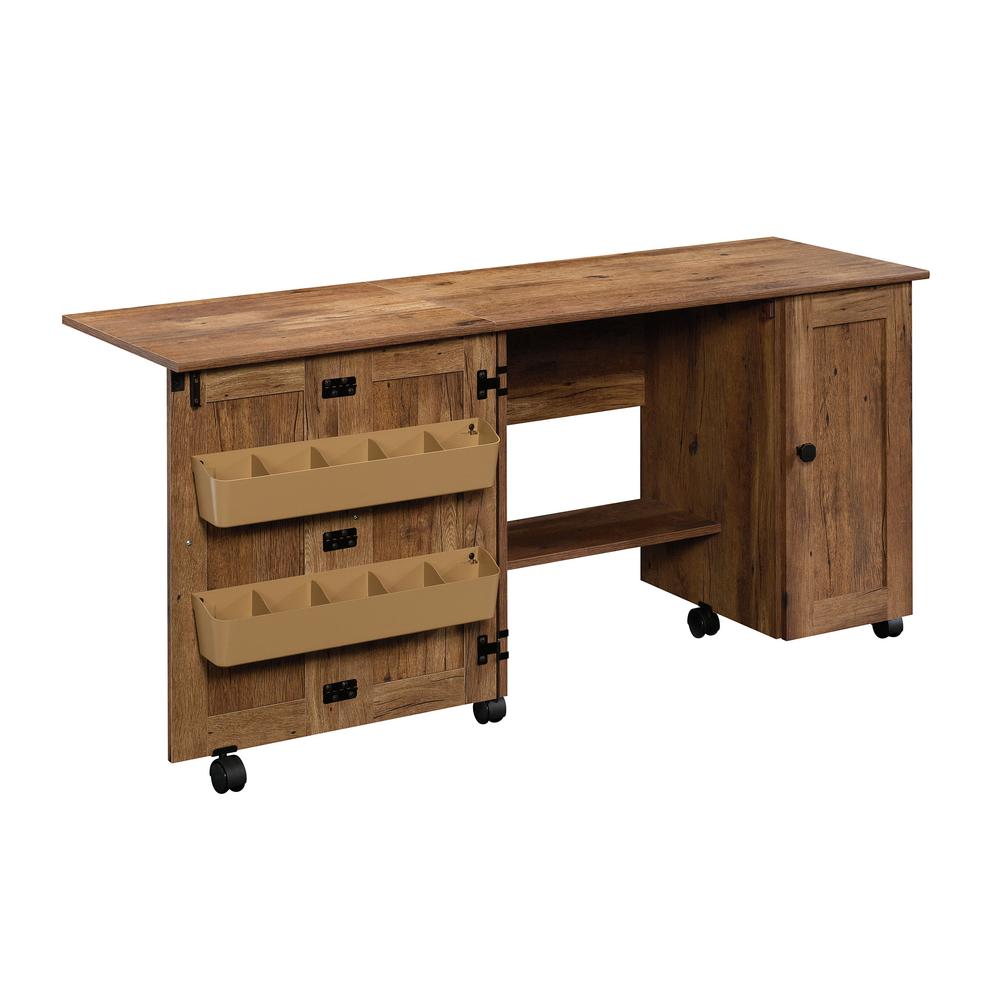 Miscellaneous Storage Craft & Hobby Storage, Vintage Oak finish
