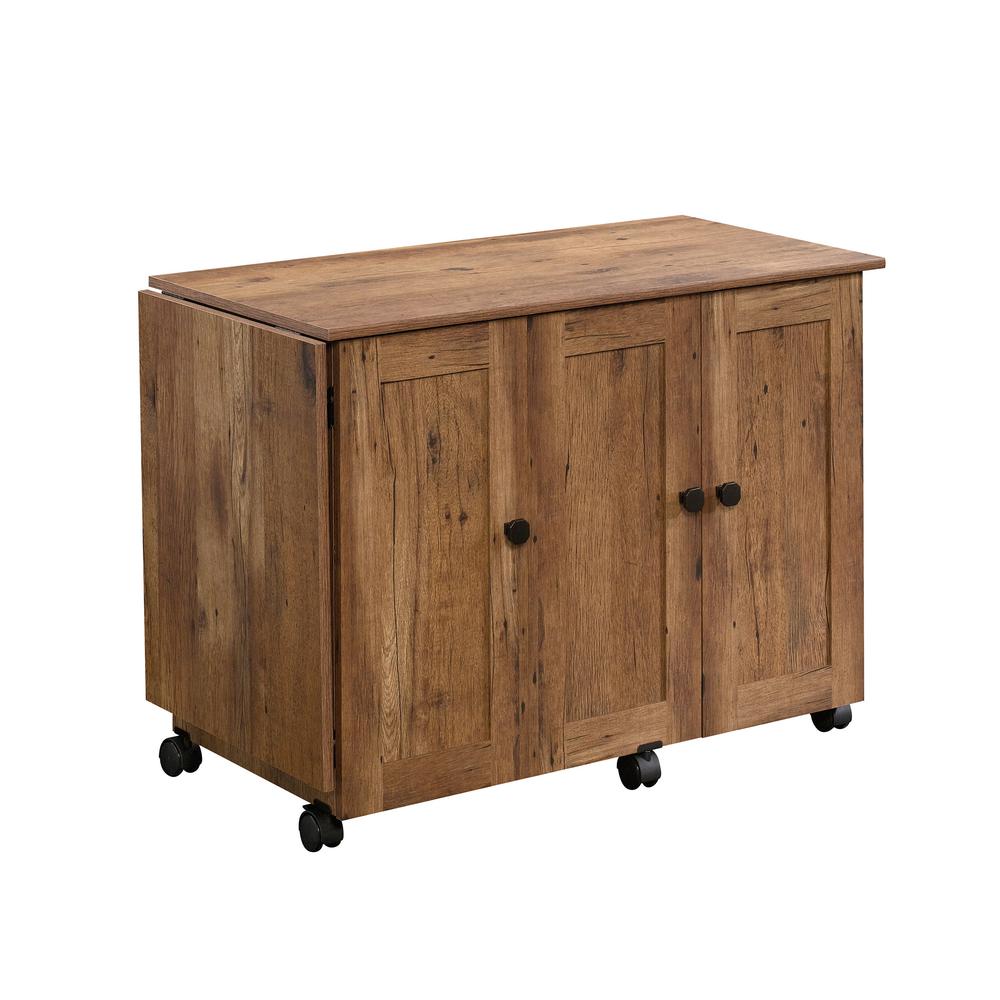 Miscellaneous Storage Craft & Hobby Storage, Vintage Oak finish