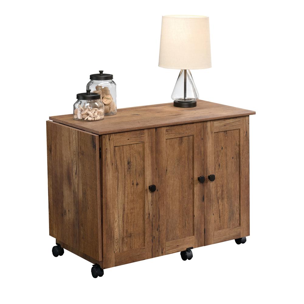 Miscellaneous Storage Craft & Hobby Storage, Vintage Oak finish