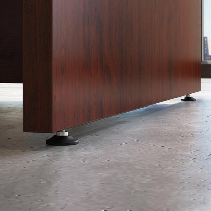 Affirm Commercial Office Desk, Classic Cherry finish