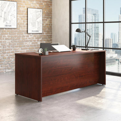 Affirm Commercial Office Desk, Classic Cherry finish