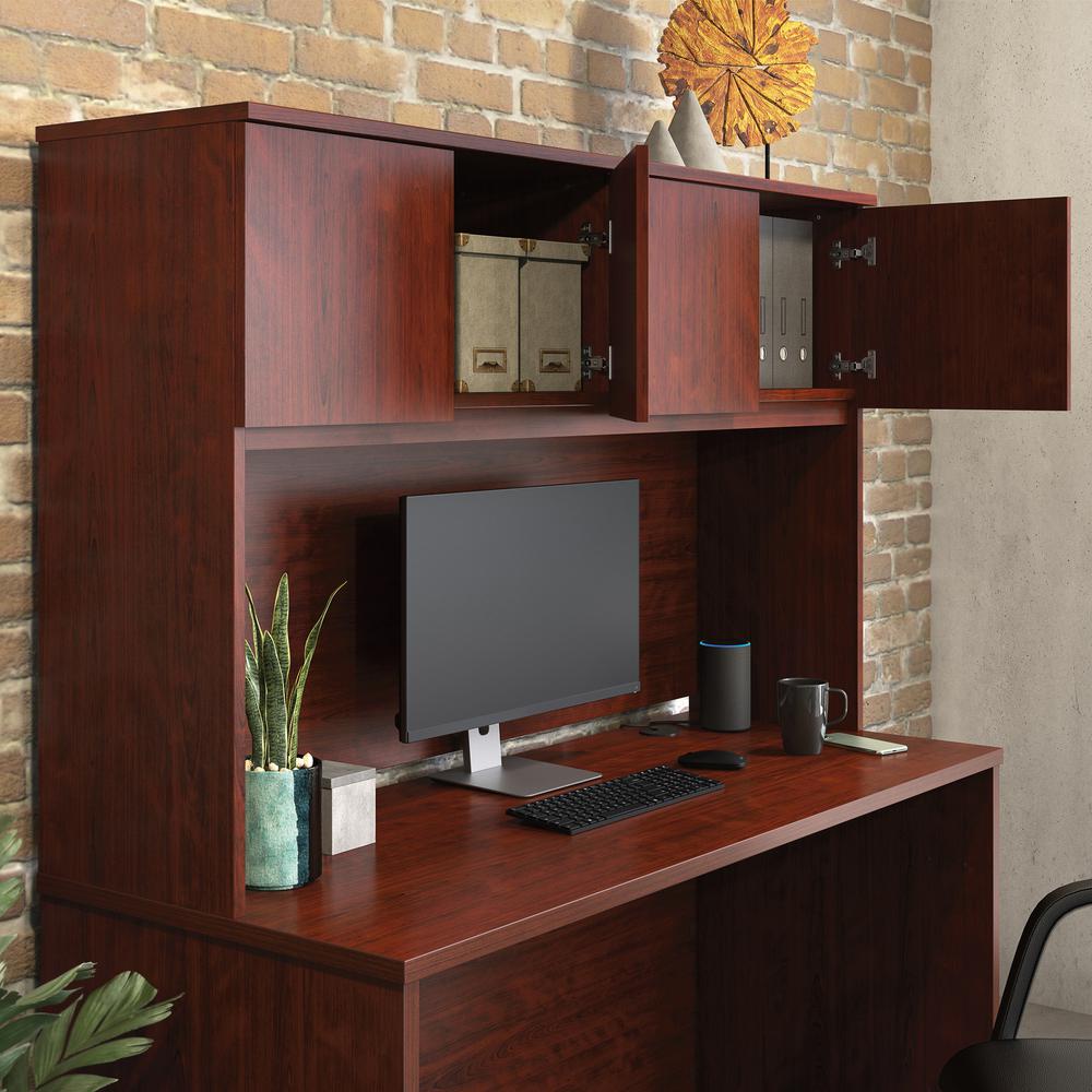 Affirm Commercial Office Hutch, Classic Cherry finish