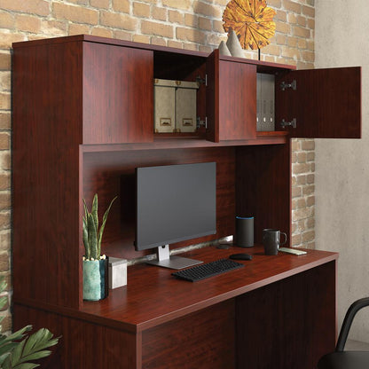 Affirm Commercial Office Hutch, Classic Cherry finish