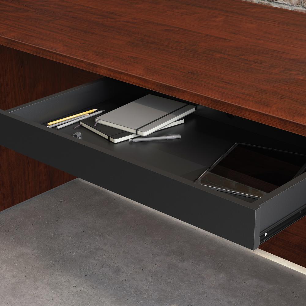 Affirm Commercial Office Desk Component, Black finish