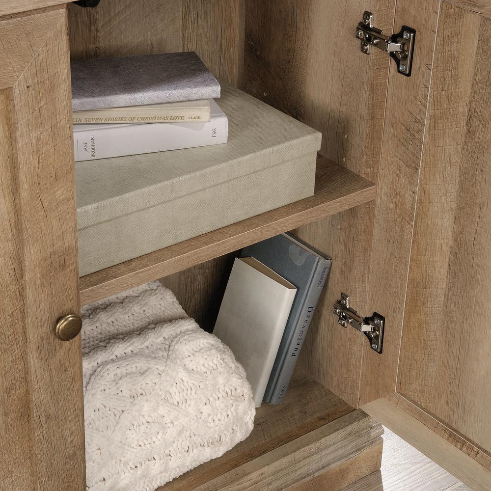 Miscellaneous Storage Library, Lintel Oak finish