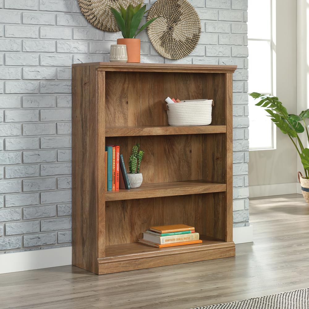 Miscellaneous Storage Bookcase, Sindoori Mango finish