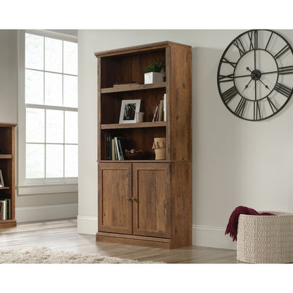 Miscellaneous Storage Library, Vintage Oak finish