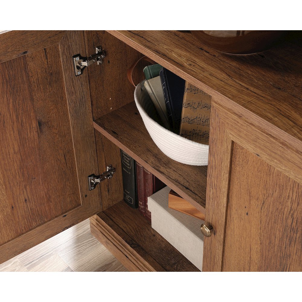 Miscellaneous Storage Library, Vintage Oak finish