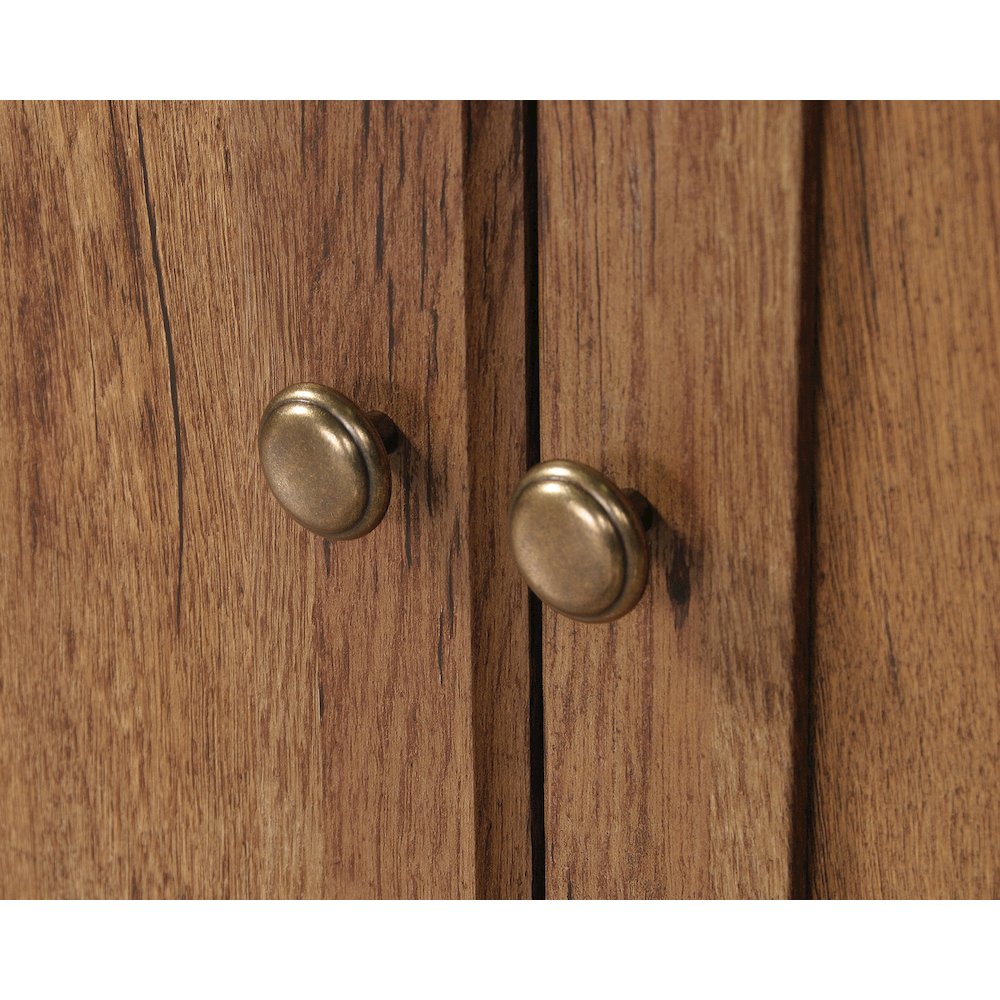 Miscellaneous Storage Library, Vintage Oak finish
