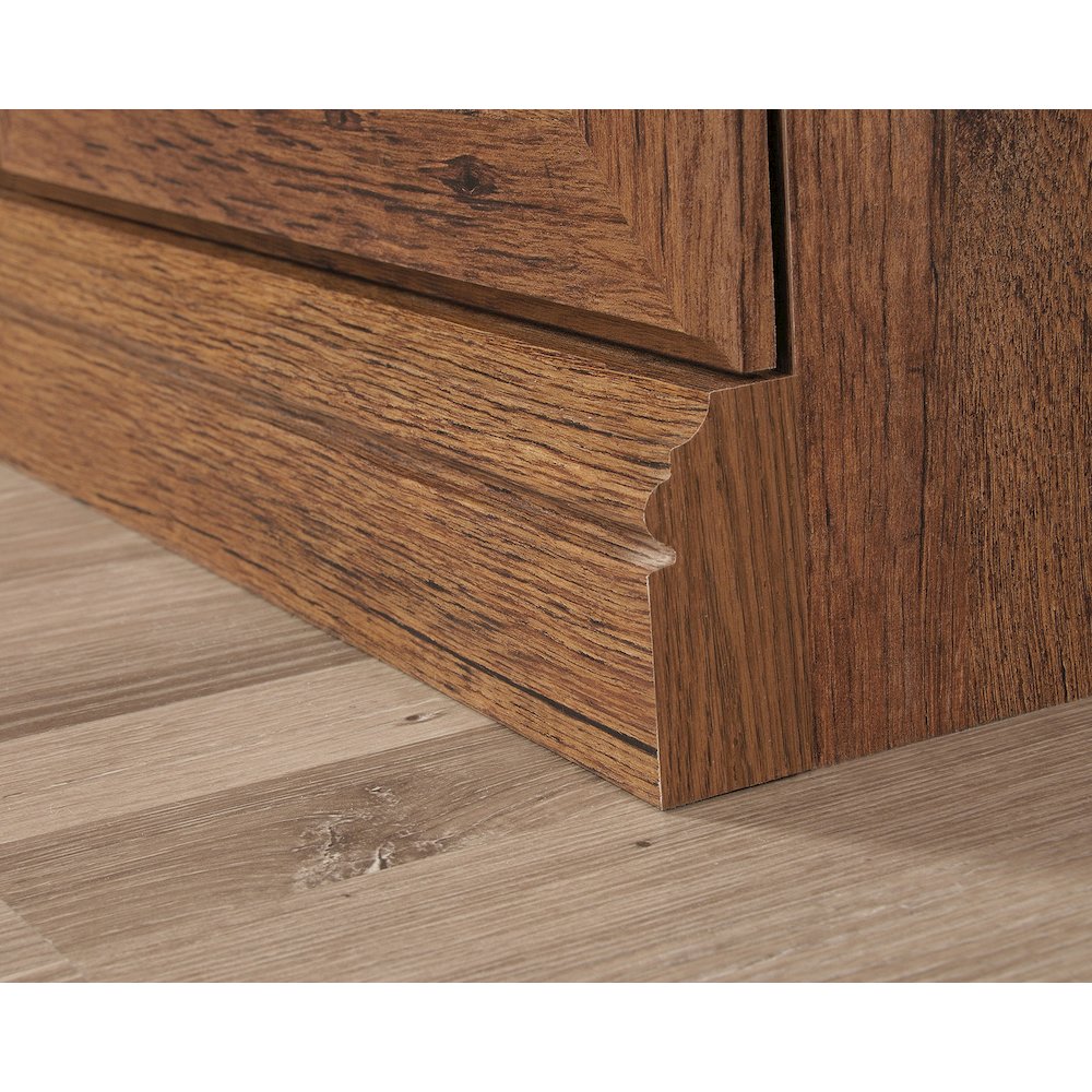 Miscellaneous Storage Library, Vintage Oak finish
