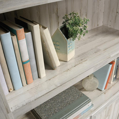 Miscellaneous Storage Library, White Plank finish