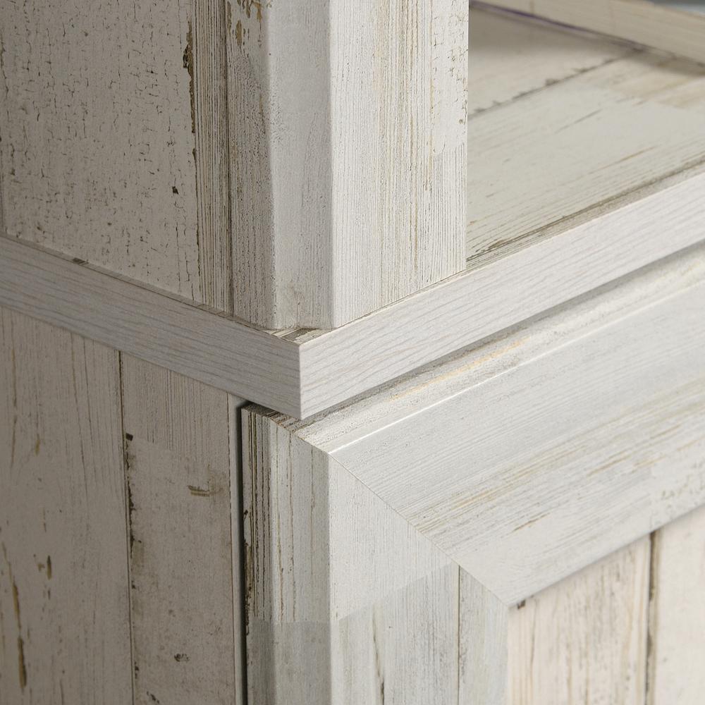 Miscellaneous Storage Library, White Plank finish