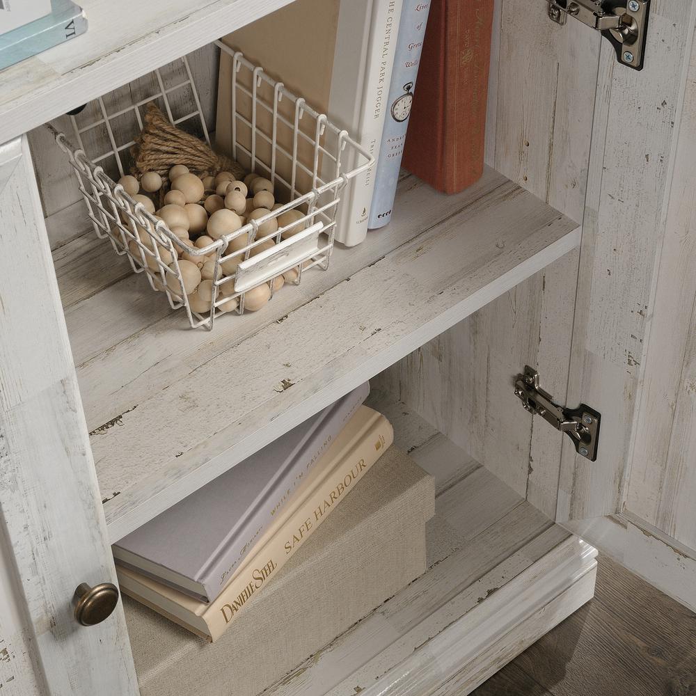 Miscellaneous Storage Library, White Plank finish
