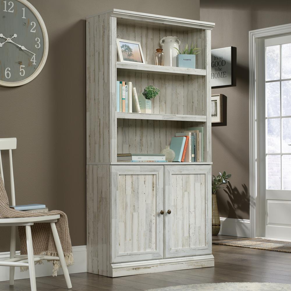 Miscellaneous Storage Library, White Plank finish