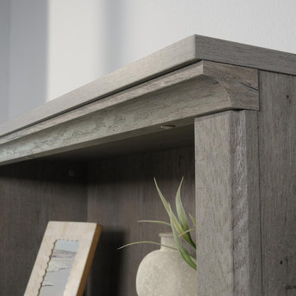 Miscellaneous Storage Bookcase, Mystic Oak finish