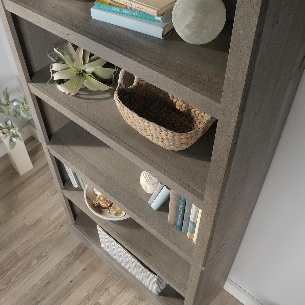 Miscellaneous Storage Bookcase, Mystic Oak finish