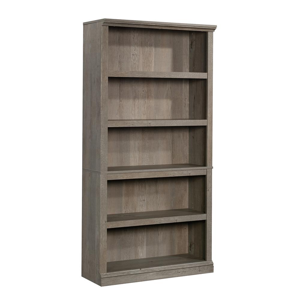 Miscellaneous Storage Bookcase, Mystic Oak finish