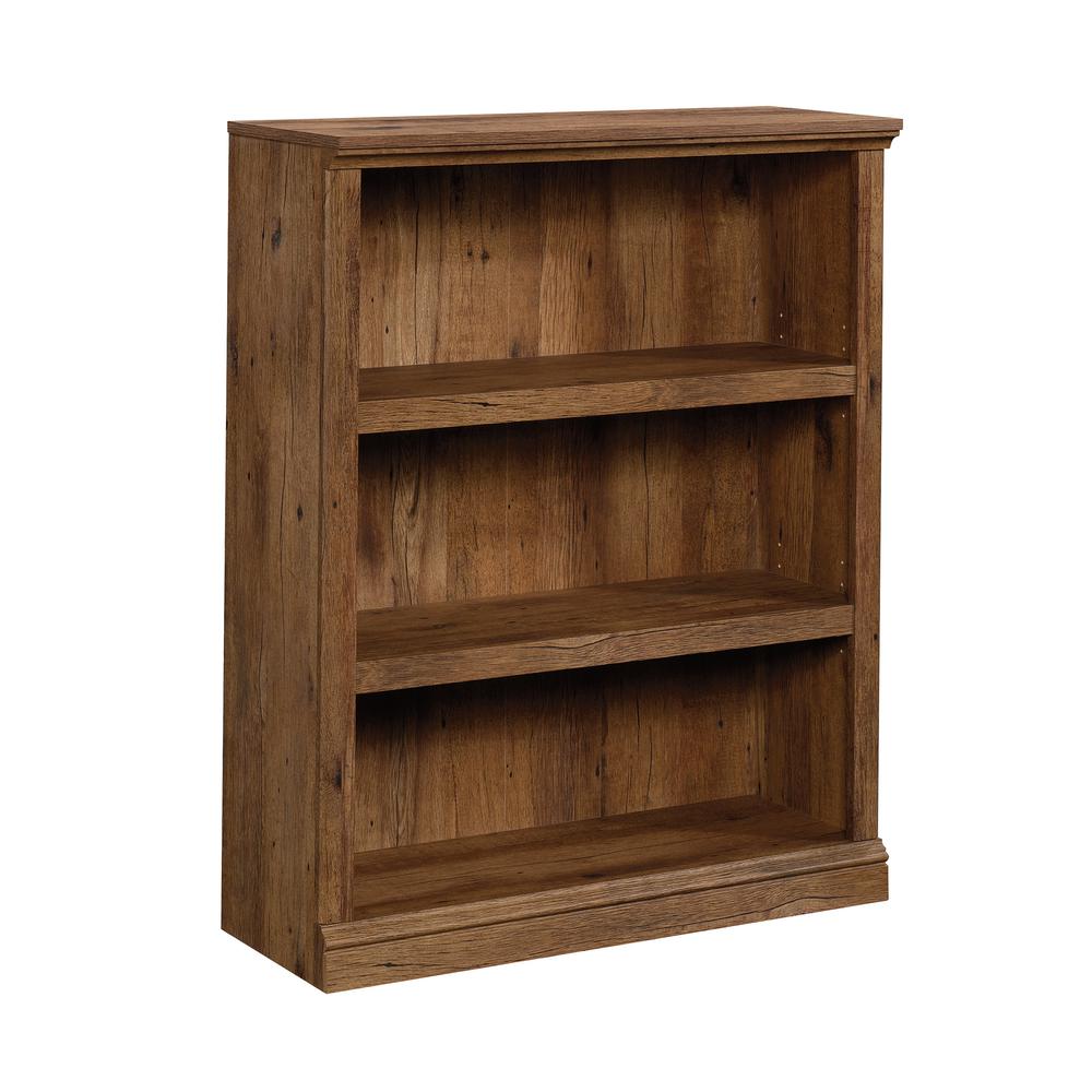 Miscellaneous Storage Bookcase, Vintage Oak finish