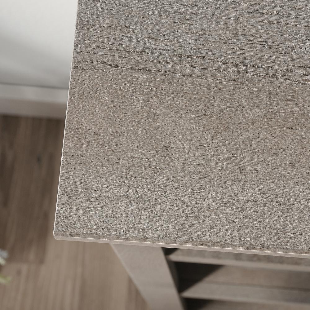 Miscellaneous Storage Bookcase, Mystic Oak finish