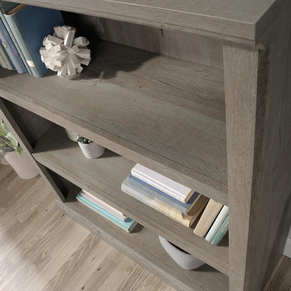 Miscellaneous Storage Bookcase, Mystic Oak finish