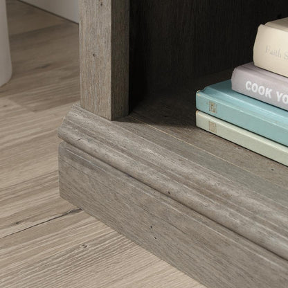 Miscellaneous Storage Bookcase, Mystic Oak finish