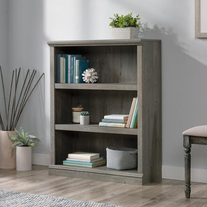 Miscellaneous Storage Bookcase, Mystic Oak finish