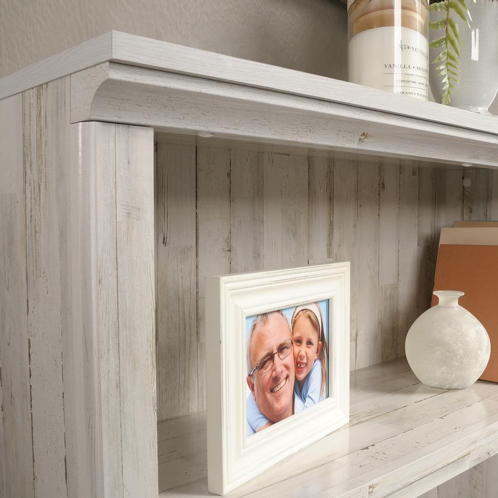 Miscellaneous Storage Bookcase, White Plank finish