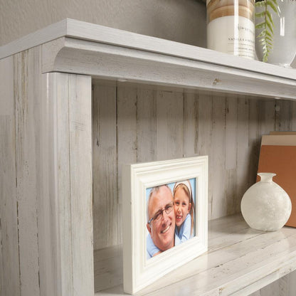 Miscellaneous Storage Bookcase, White Plank finish
