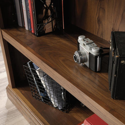 Miscellaneous Storage Bookcase, Grand Walnut finish