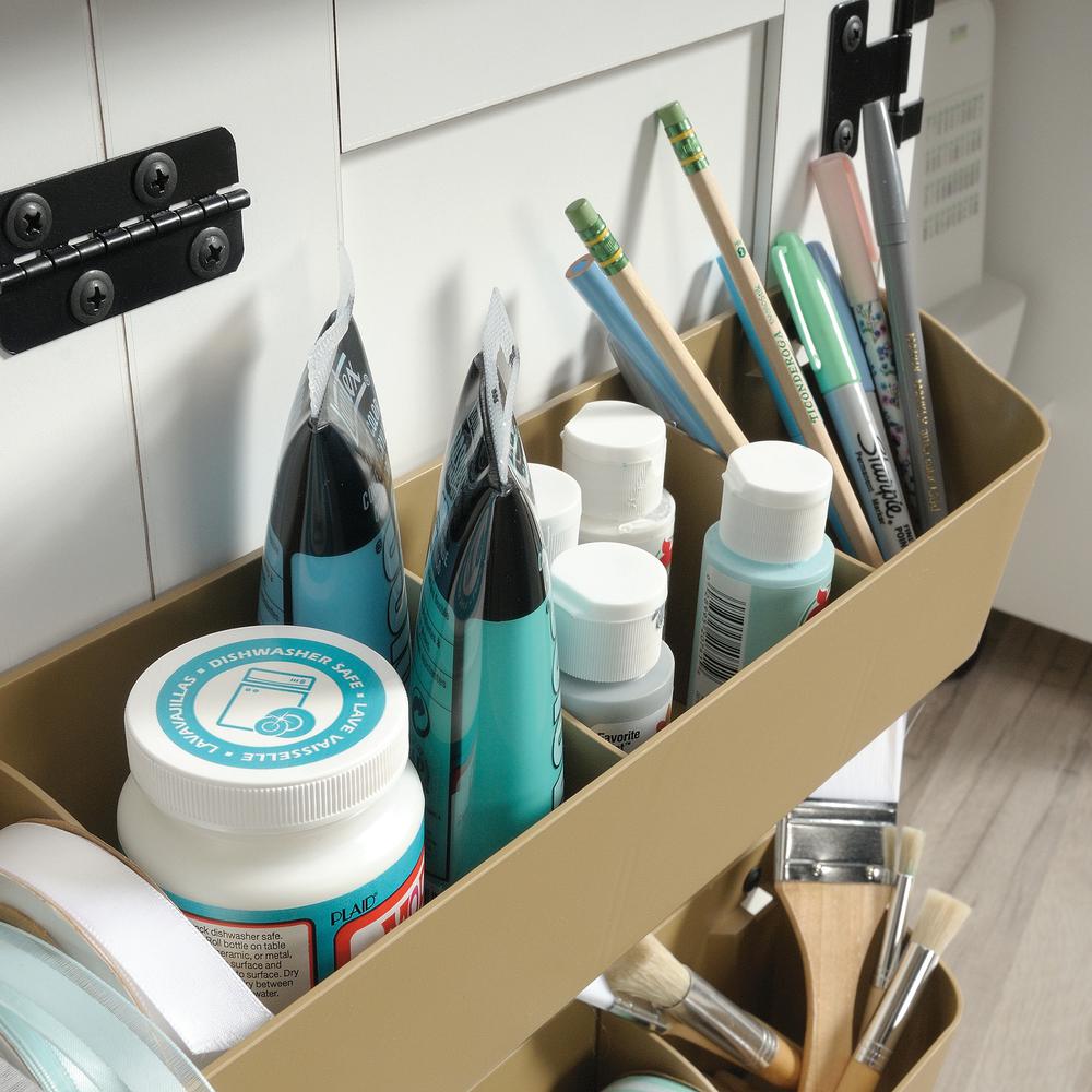 Miscellaneous Storage Craft & Hobby Storage, Soft White finish
