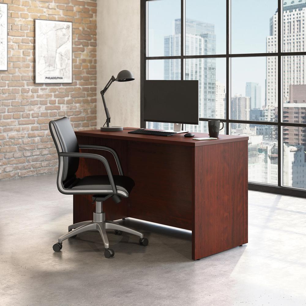 Affirm Desk Return, Classic Cherry finish