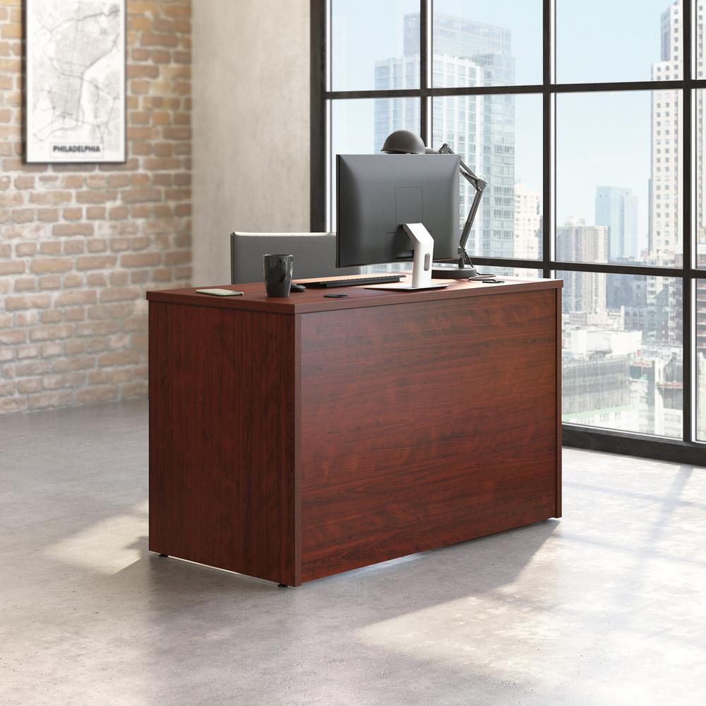 Affirm Desk Return, Classic Cherry finish