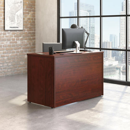 Affirm Desk Return, Classic Cherry finish