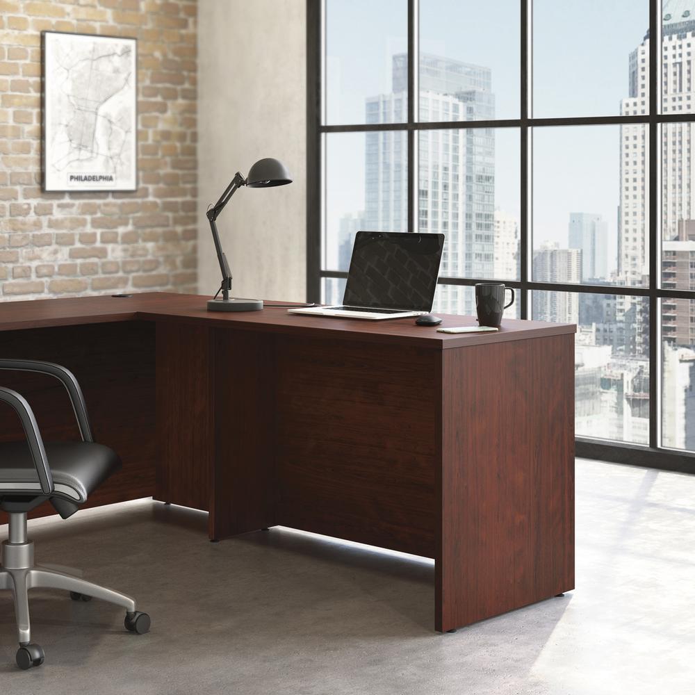 Affirm Desk Return, Classic Cherry finish