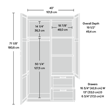 Miscellaneous Storage Storage Armoire, Reclaimed Pine finish