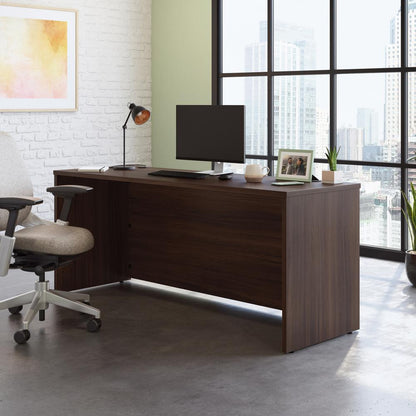Affirm Commercial Office Desk, Noble Elm finish