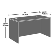 Affirm Commercial Office Desk, Noble Elm finish