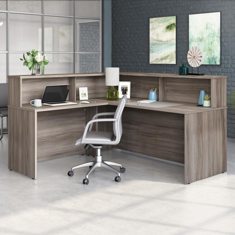 Affirm Commercial Office Hutch, Hudson Elm finish