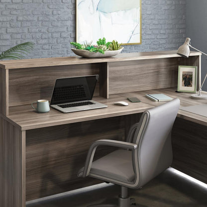 Affirm Commercial Office Hutch, Hudson Elm finish