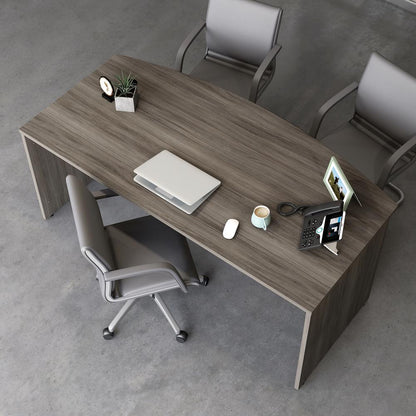 Affirm Commercial Office Desk, Hudson Elm finish