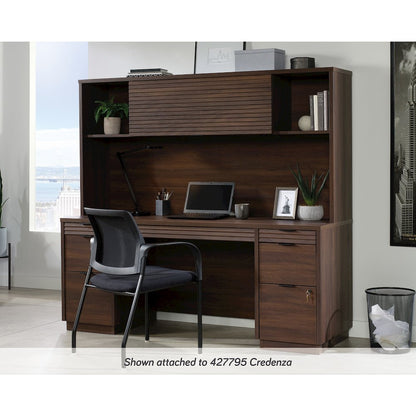 Palo Alto Commercial Office Hutch, Spiced Mahogany finish