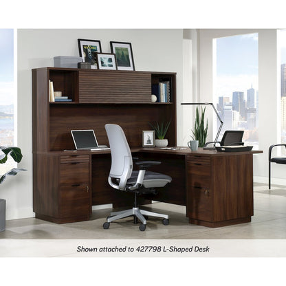 Palo Alto Commercial Office Hutch, Spiced Mahogany finish