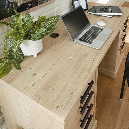 Mason Peak Commercial Office Credenza, Prime Oak finish