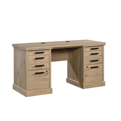 Mason Peak Commercial Office Credenza, Prime Oak finish