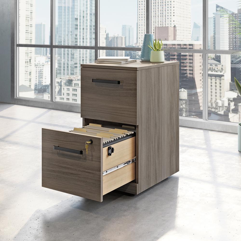 Affirm Commercial Office File Cabinet, Hudson Elm finish