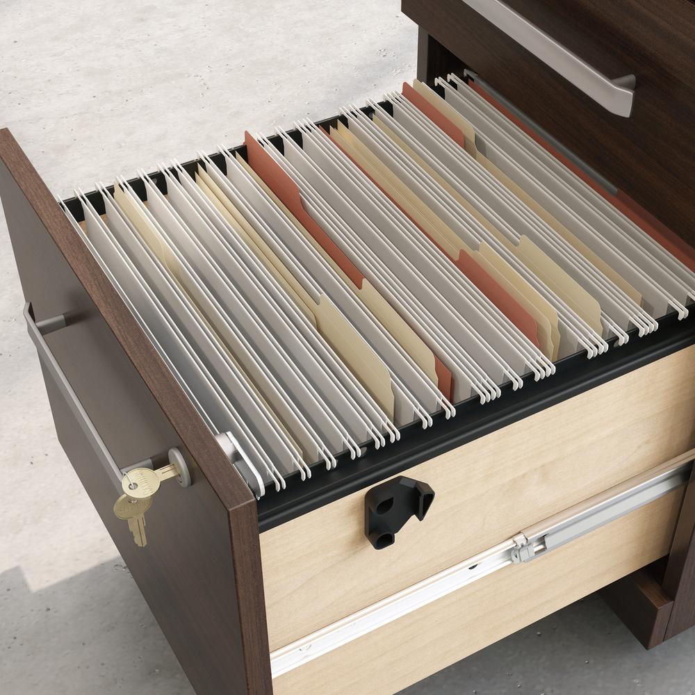 Affirm Commercial Office File Cabinet, Noble Elm finish