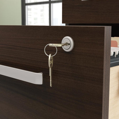 Affirm Commercial Office File Cabinet, Noble Elm finish