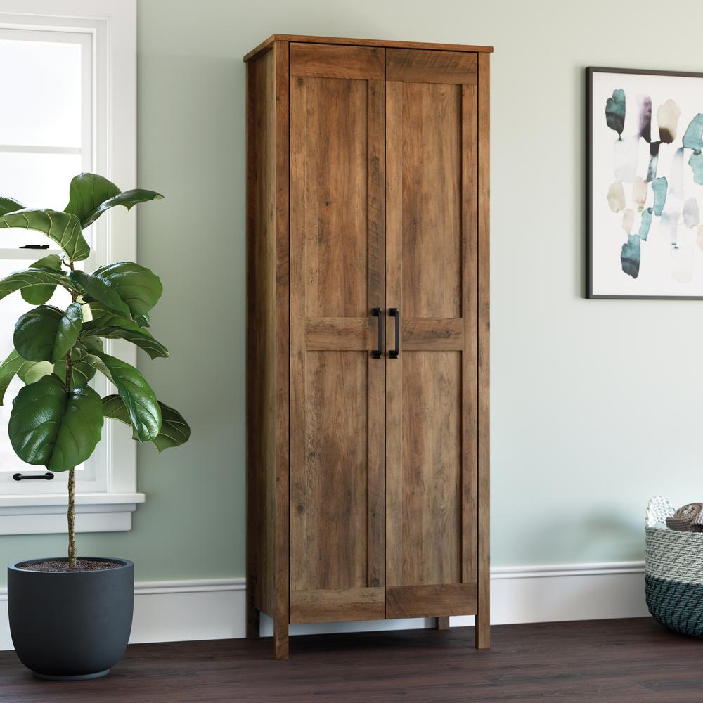 Miscellaneous Storage Storage Cabinet, Rural Pine finish
